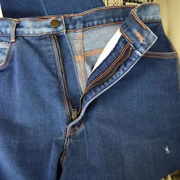 Vintage Gitano High Rise Straight Leg Jeans - Picture 13 of 16